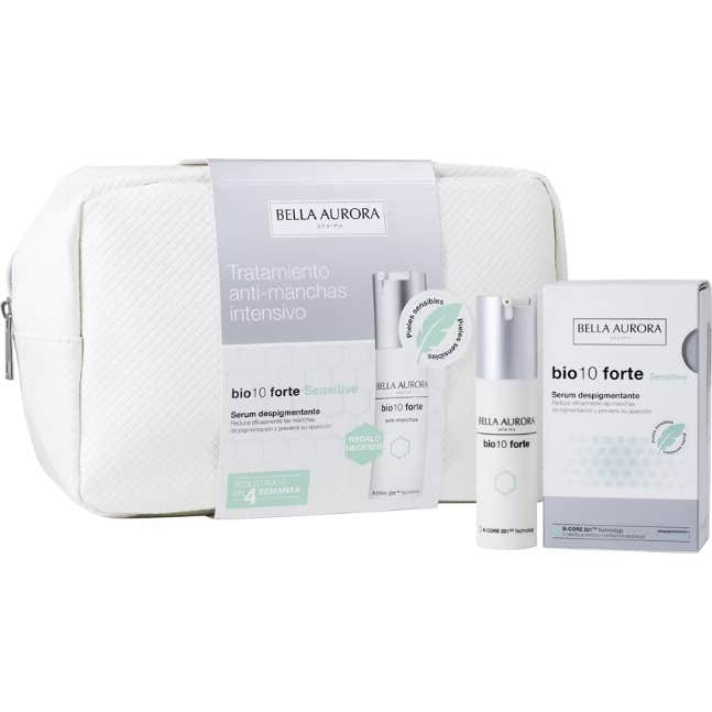 Bella Aurora Pack Bio10 Forte Sensitive + Trousse
