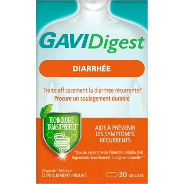 GAVIDigest Diarrhée 30 Gélules