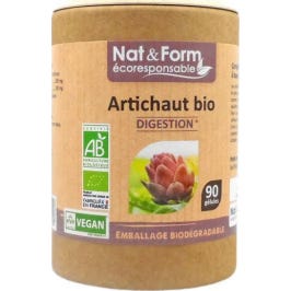 Nat&Form Eco Artichaut Bio 90 Gélules