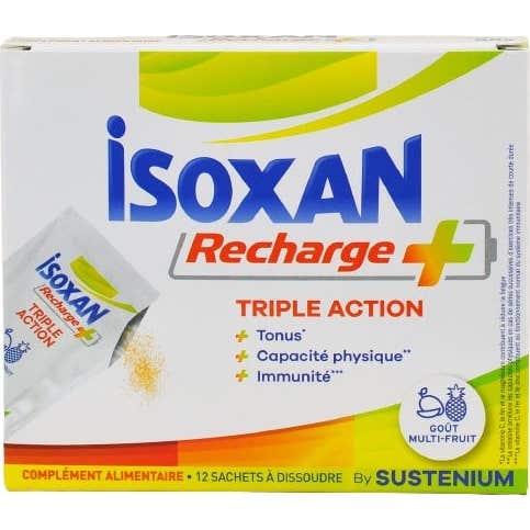 Isoxan Recharge+ Triple Action 12 Sachets