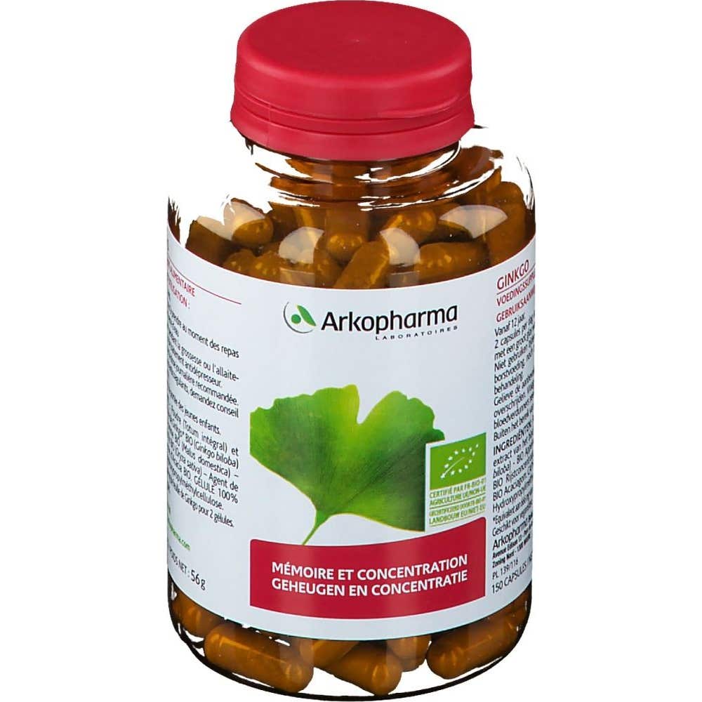 Arkopharma Ginkgo Bio 150 Gélules
