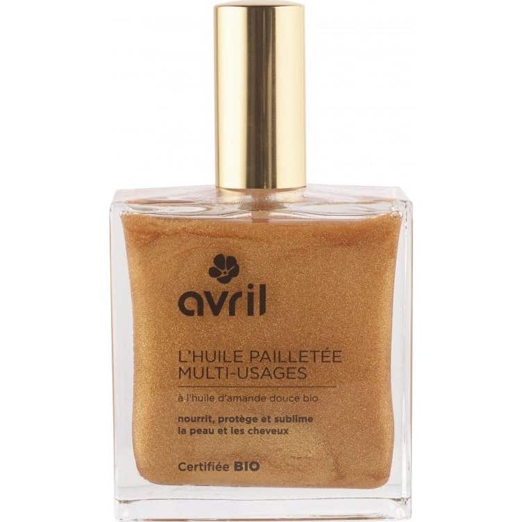 Avril Huile Pailletée Multi-Usage 100ml