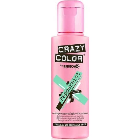 Teinture Crazy Colour 71 Menthe poivrée 100ml