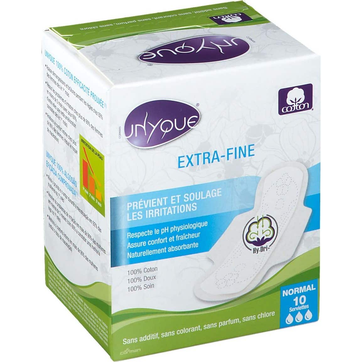 Unyque 10 Serviettes Extrafines Normal