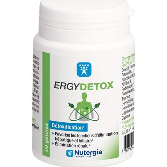 Nutergia Ergydetox 60uds