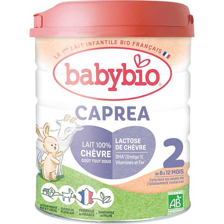 BabyBio Caprea 2 Lait Bio 800g