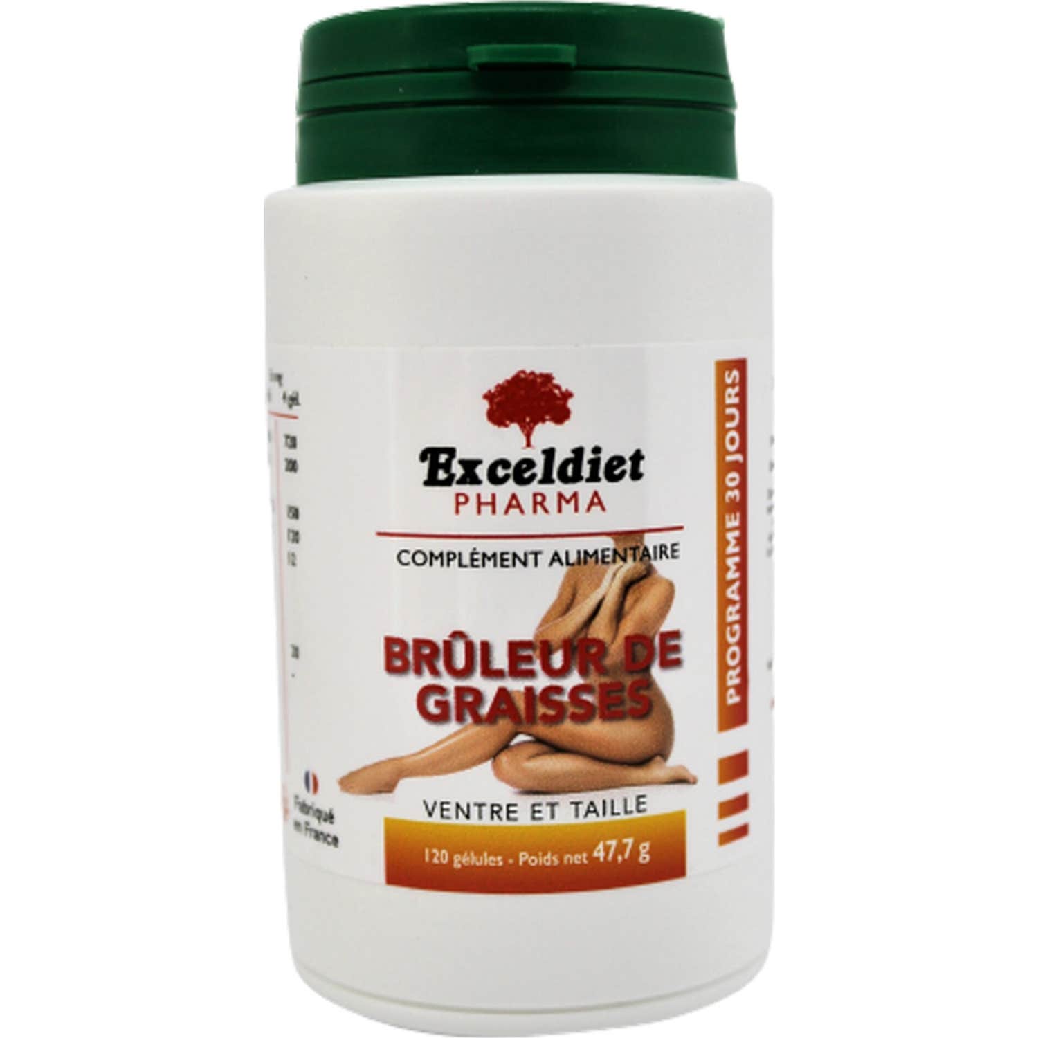 Exceldiet Pharma Brûleur De Graisses 120 Gélules