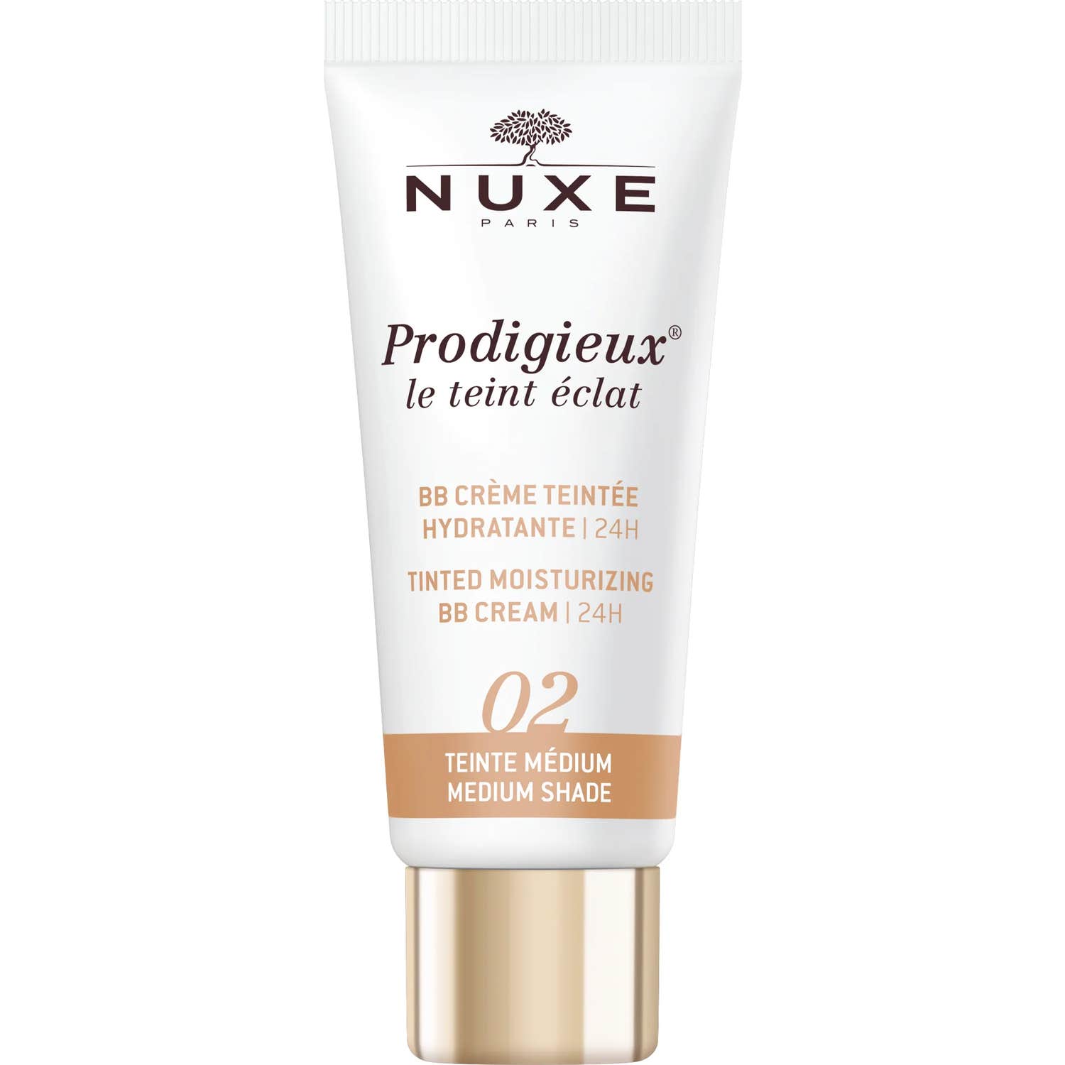 Nuxe Prodigieux Le Teint Éclat BB Crème Teintée Hydratante Teinte Médium 30ml