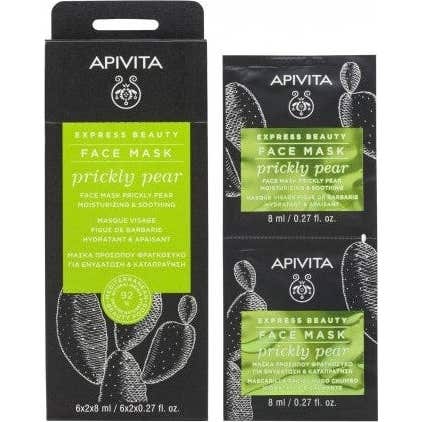 Apivita Express Beauty Masque Visage 6 Unités (2x8ml)