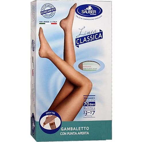 Sauber Classic Chaussette Lisse 40den Sable Beige T2 1 Paire