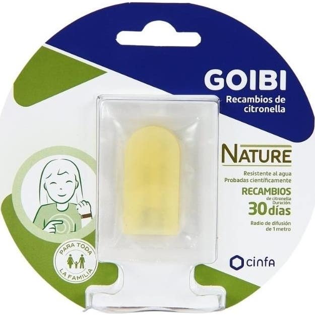 Goibi Nature Recharges Bracelet Citronnelle 2 Unités