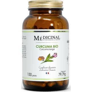Médicinal Curcuma Bio 150 Gélules