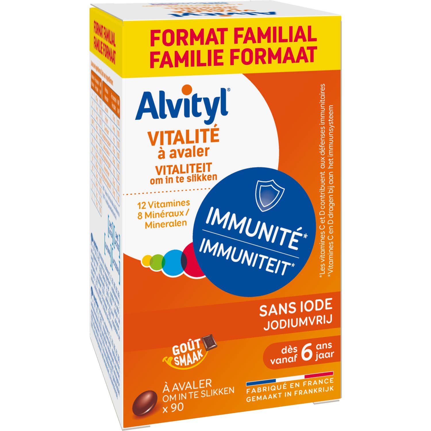 Alvityl Vitalité 90 Comprimés