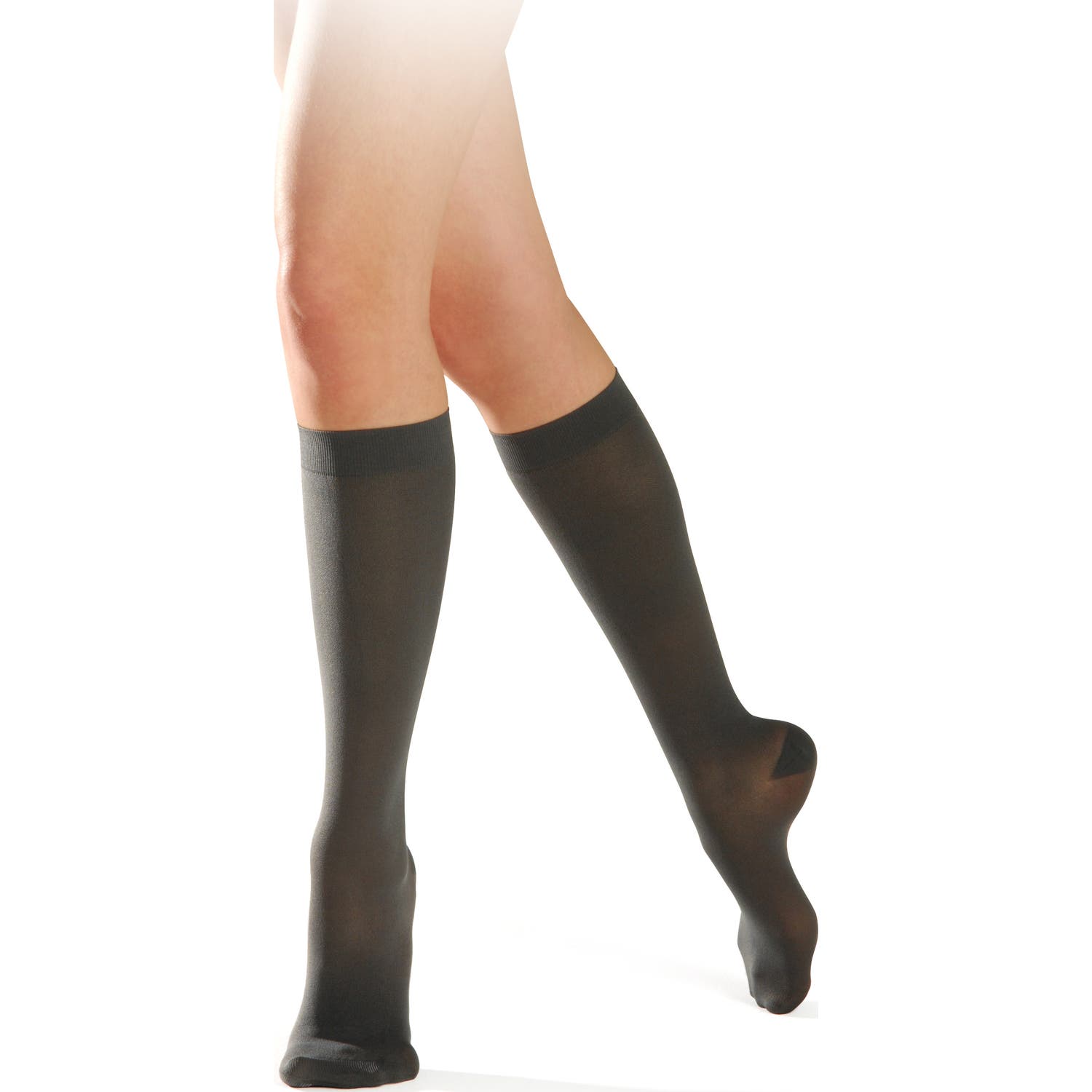 Dynaven Semi-opaque C2 Chaussette Noir LL 1 Paire