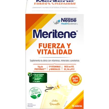 Meritene Force Et Vitalité Saveur Vanille 15 Sachets