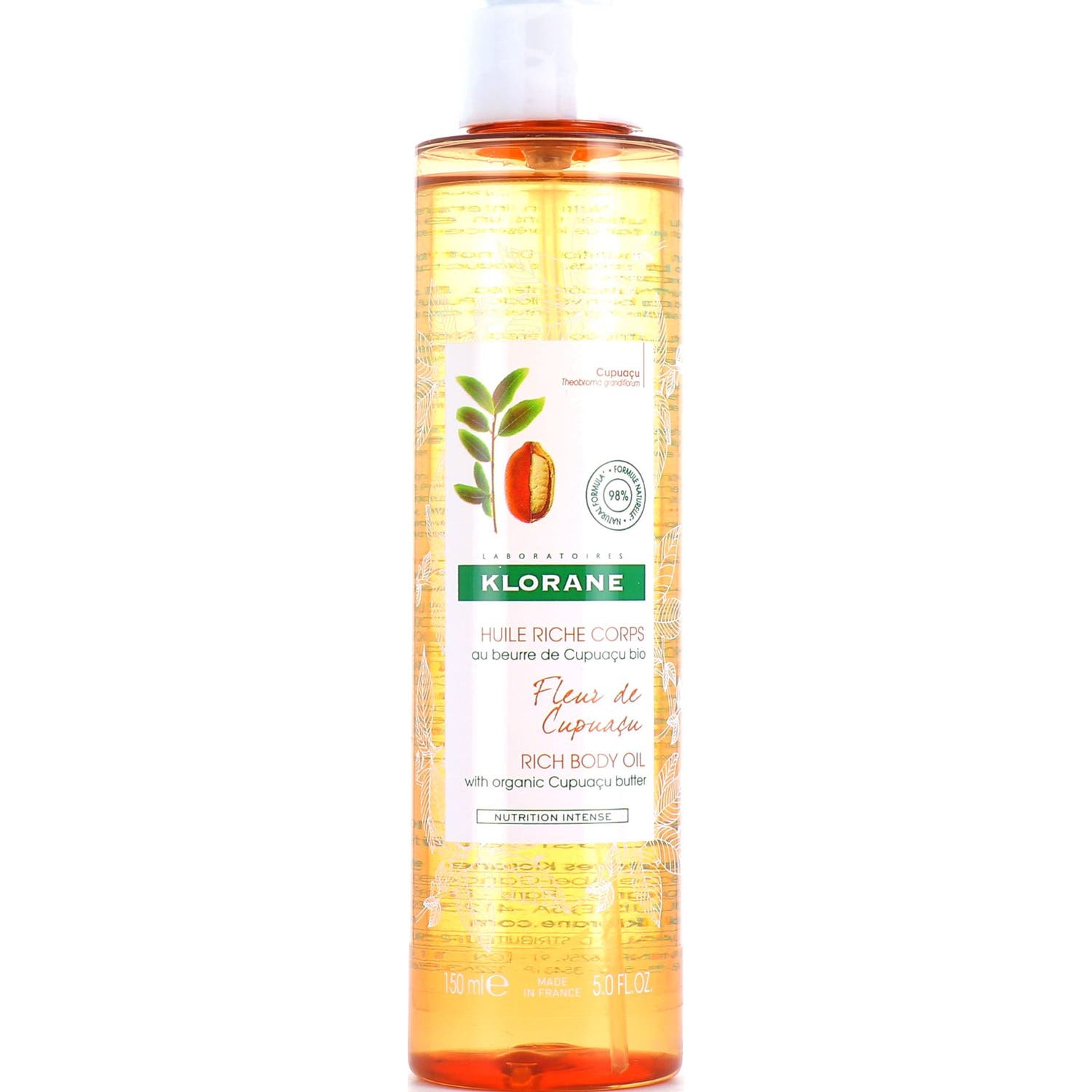 Klorane Huile Riche Corps Fleur De Cupuaçu 150ml