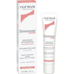 Noreva Sensidiane Soin Peaux Intolérantes Texture Riche 40ml