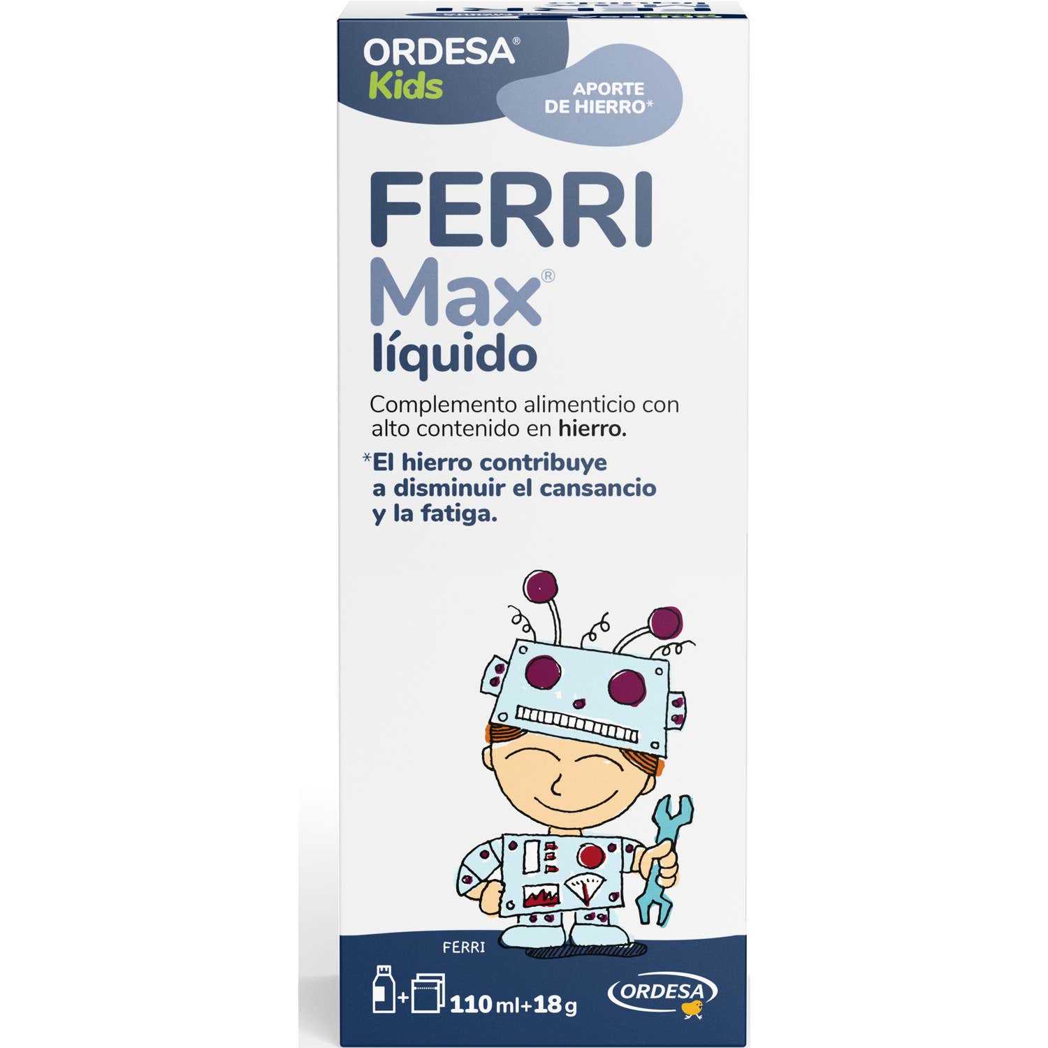 Ordesa Kids Ferrimax Líquido 110ml +18g