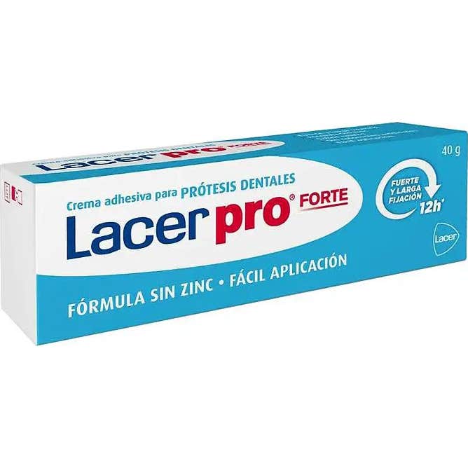 Lacerpro Forte Forte Prothèse dentaire adhésive 40g