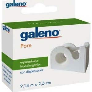 Galeno Esparadrapo Pore Hipoa con Dispensador 9,14mx2.5m 1ud