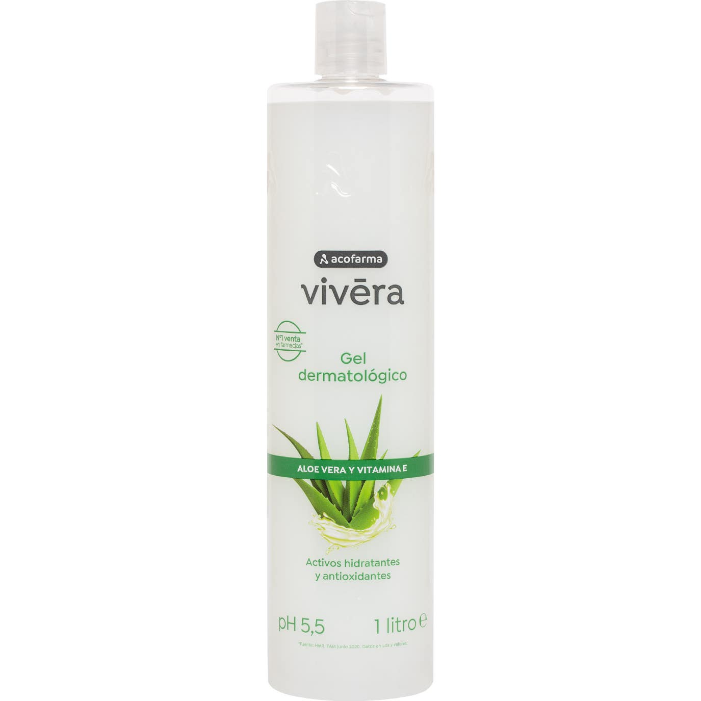 Acofarma Vivera Gel Aloe Vera Y Vitamina E 1L