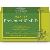 Erbamea Probiotiques 10 Mld 10 Flacons