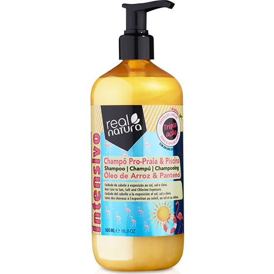 Real Natura Shampooing Sans Sels After Sun Plage Piscine 500ml