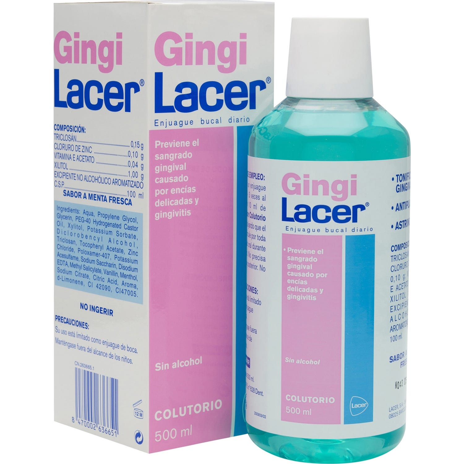 GingiLacer Bain de Bouche 500ml
