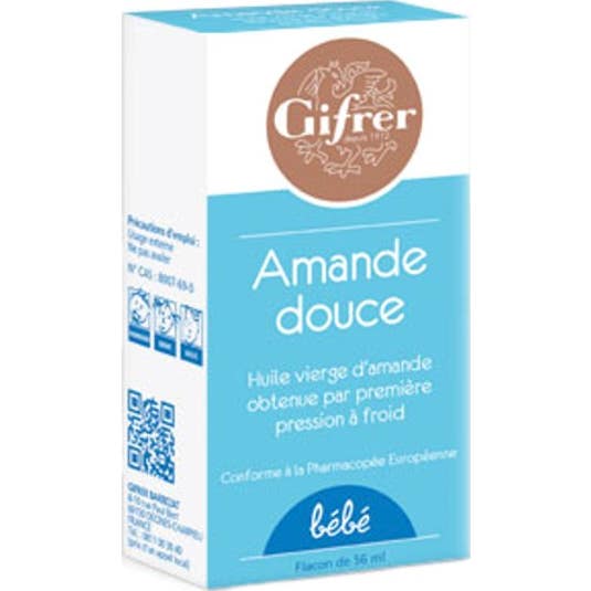 Gifrer Huile d'Amande Douce Vierge 56mL