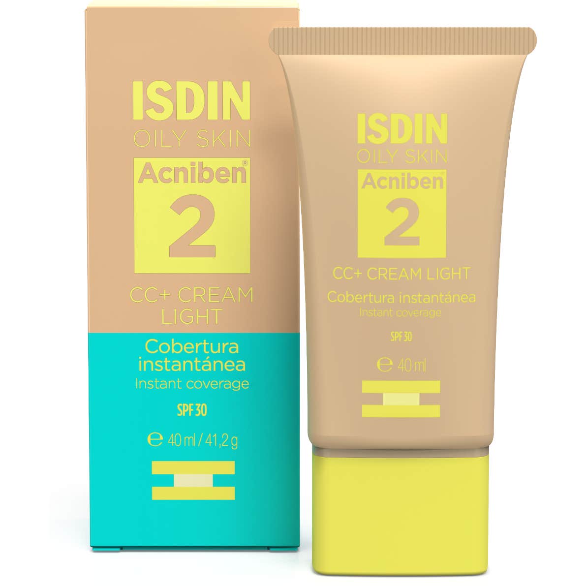 ISDIN Acniben CC+ Cream Light SPF30 40 ml
