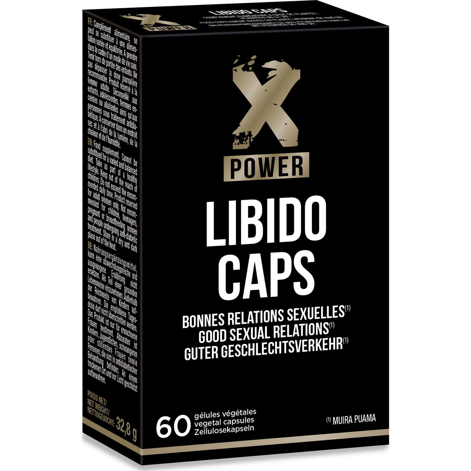 LaboPhyto XPower Libido Caps 60 Gélules
