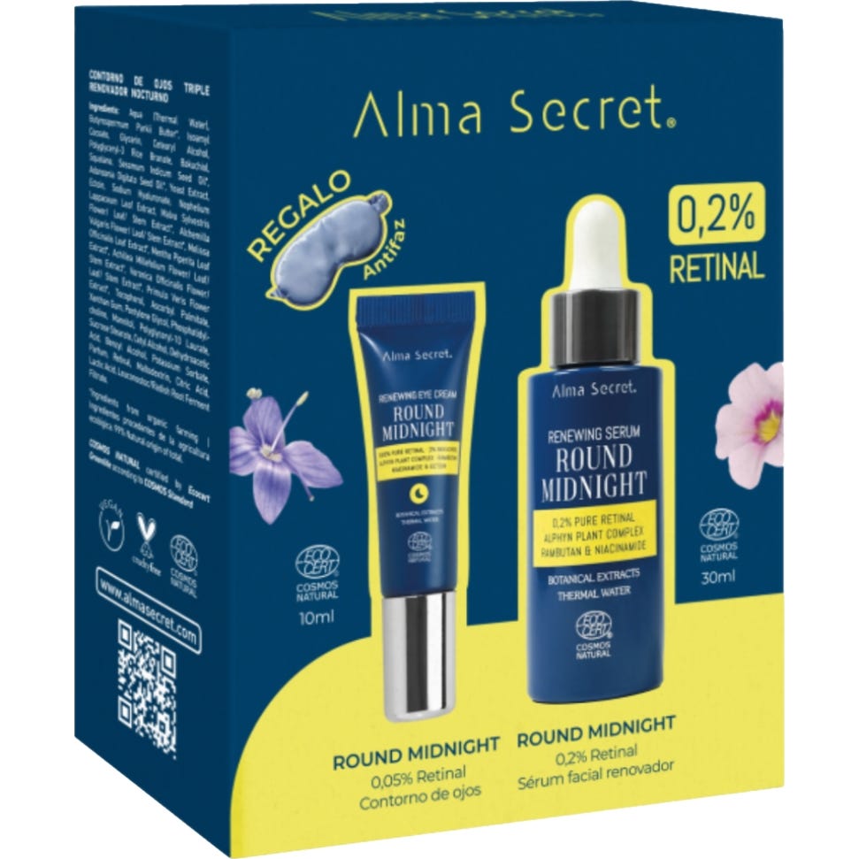 Alma Secret Round Midnight Retinal Pack Sérum + Contour des Yeux