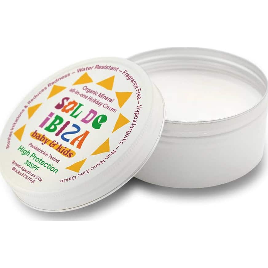 Sol de Ibiza Crème Solaire Bébés 0M Spf30 100g