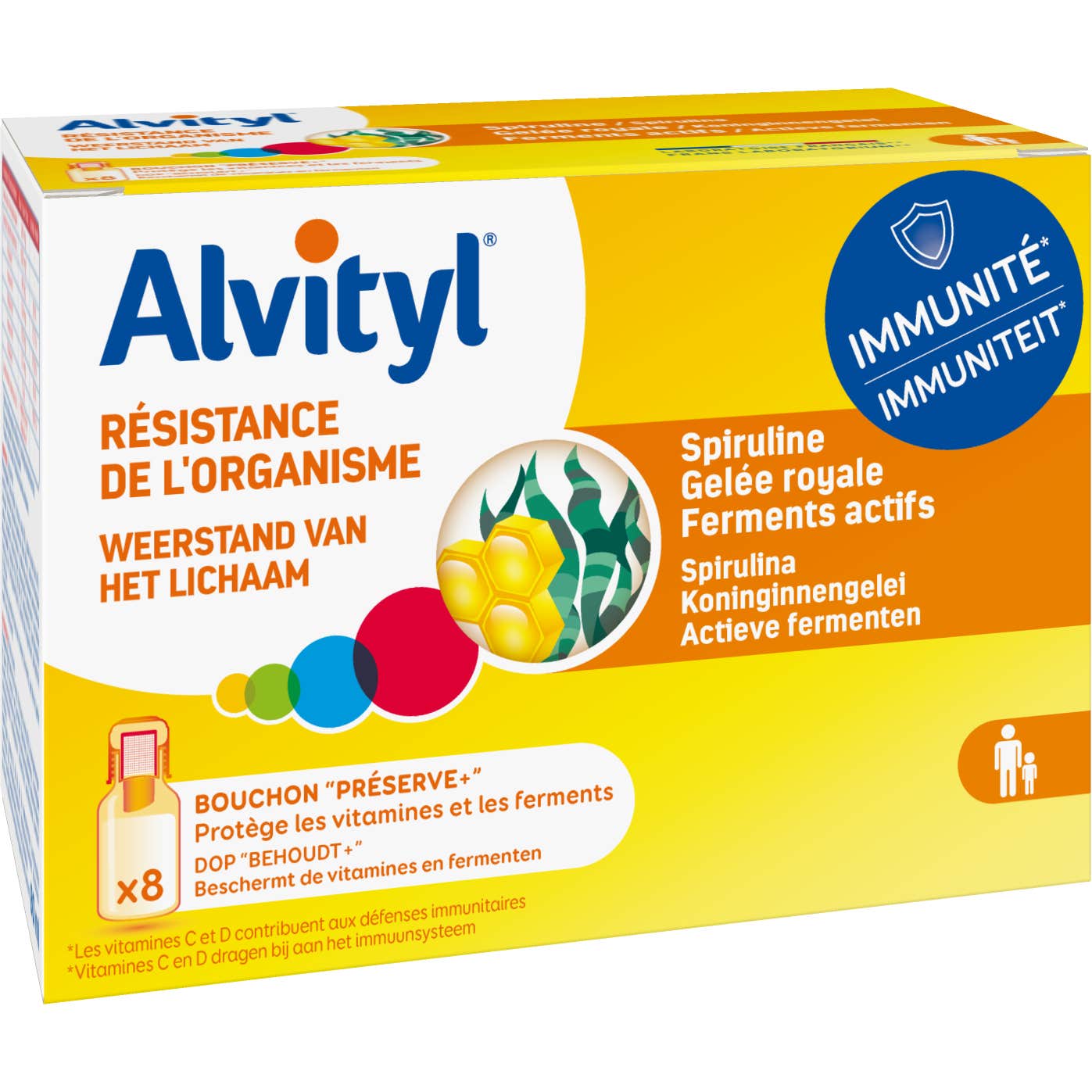 Alvityl Résistance de l'Organisme 8x10ml