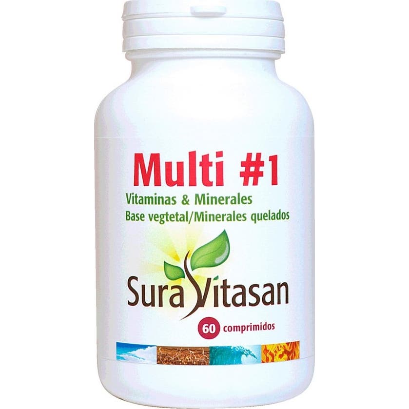 Sura Vitasan Multivitamines &amp Minéraux 60comp