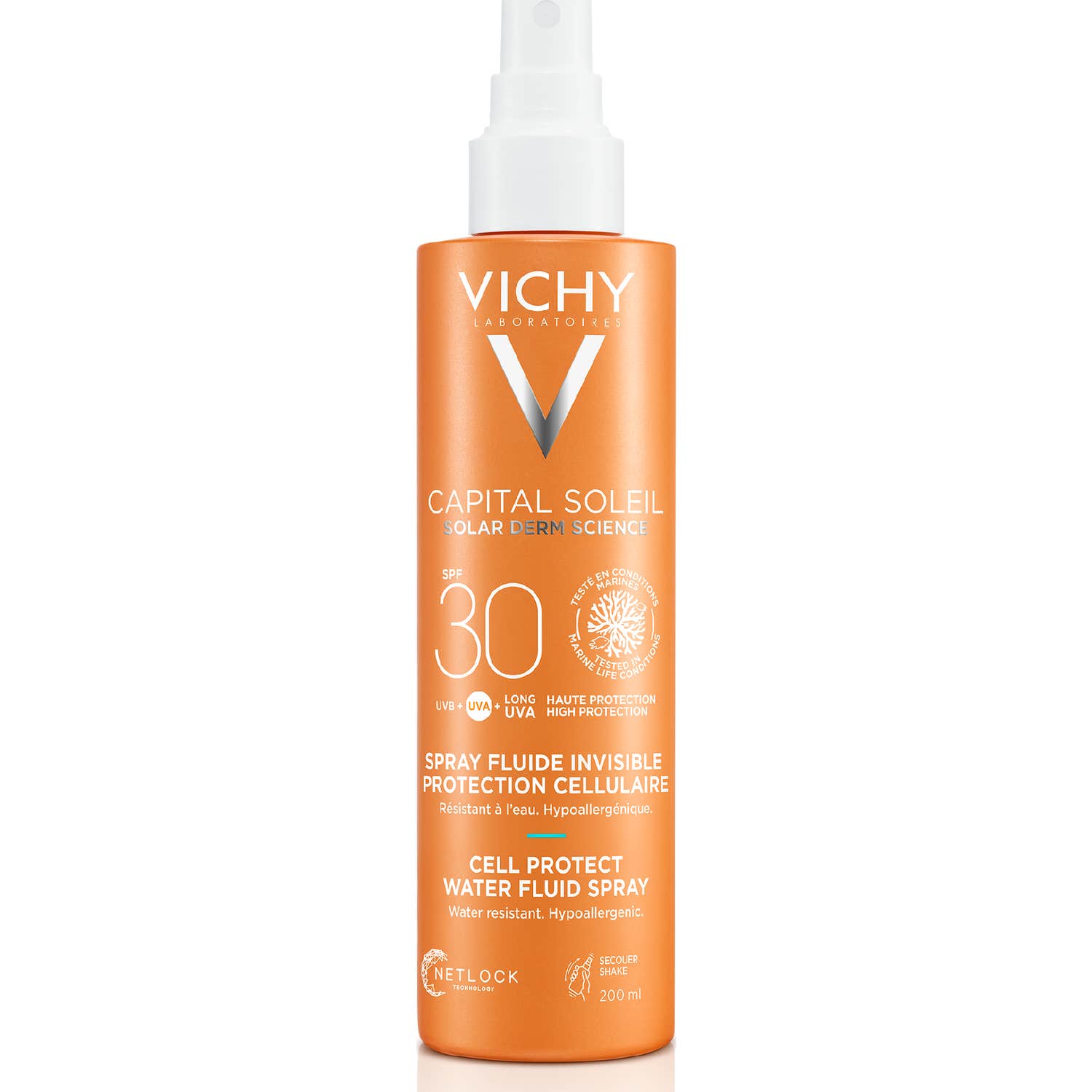 Vichy Capital Soleil Cell Protect Water Fluid Spray SPF30 200ml