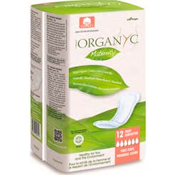 Organyc Serviettes Maternité 12uts