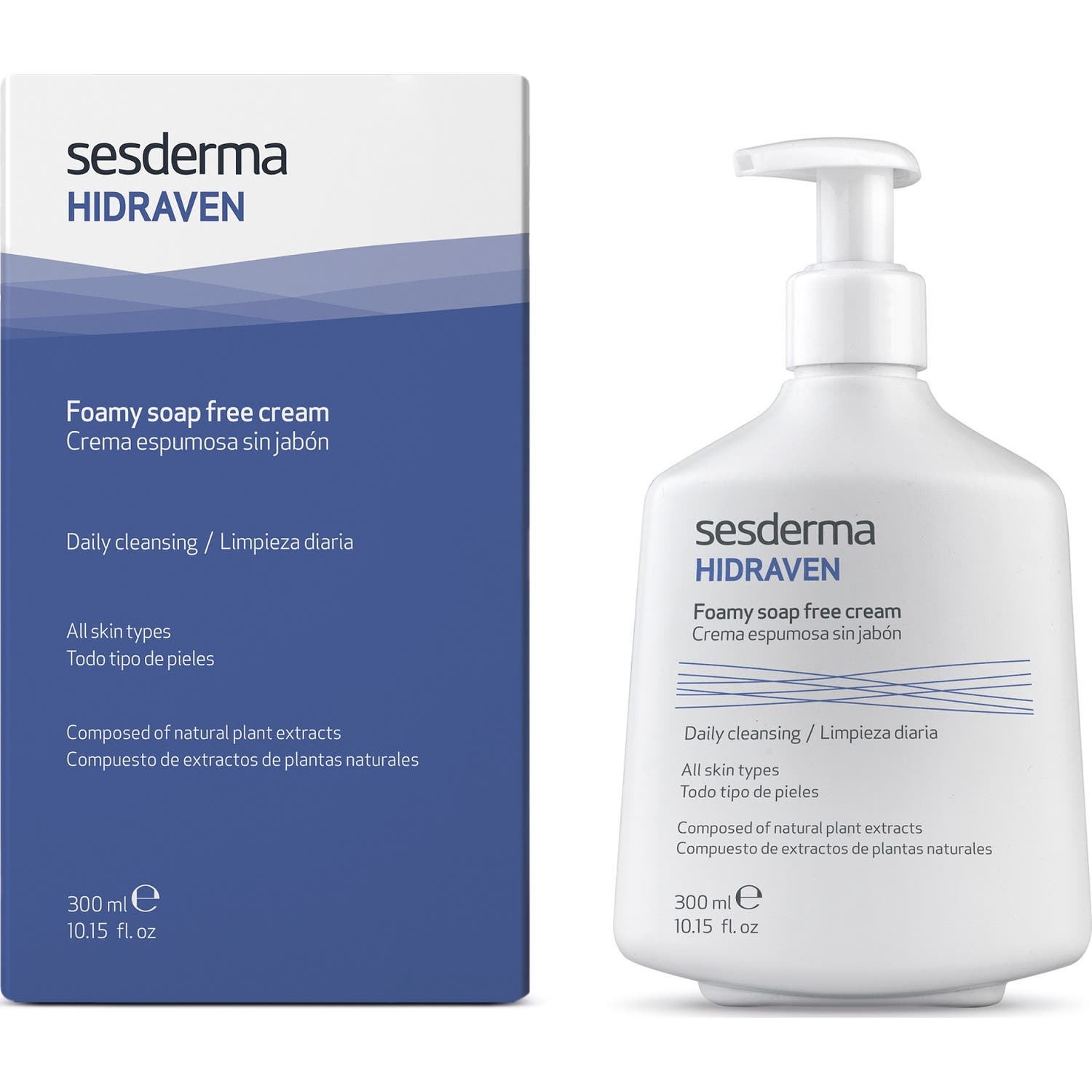 Sesderma Hidraven Crème Moussante Sans Savon 300ml