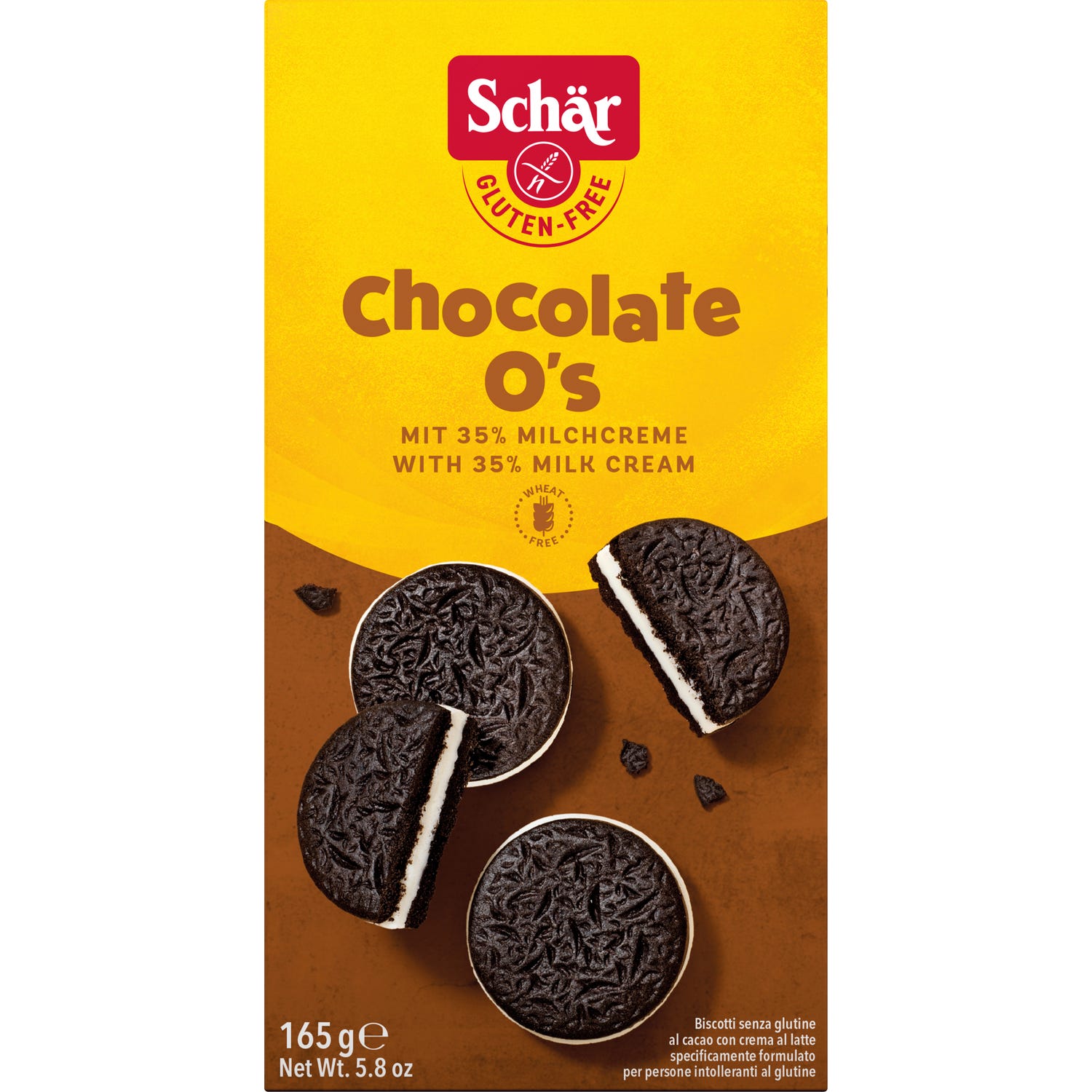Schar Chocolate O's 165g