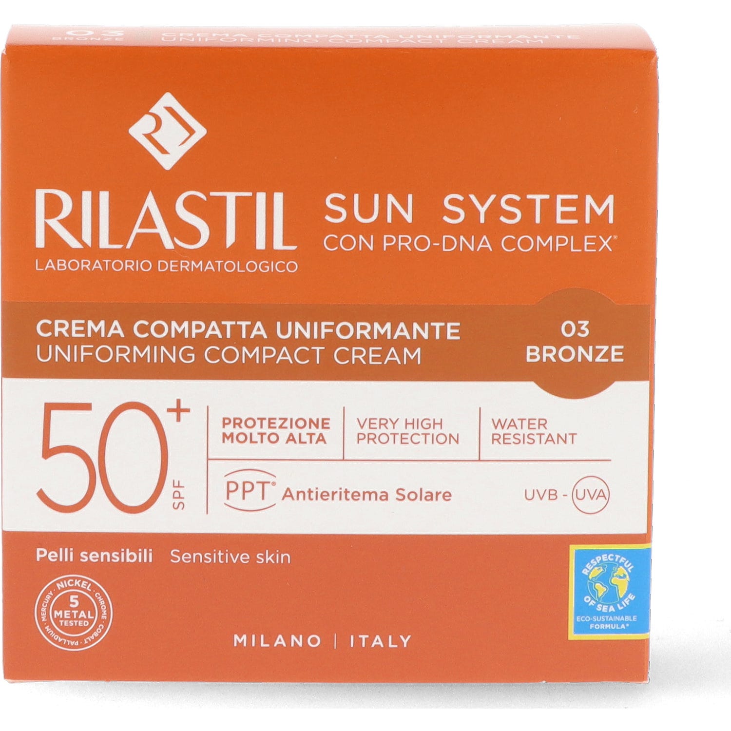 Rilastil Sun System 50+ Compact Bronze 10g