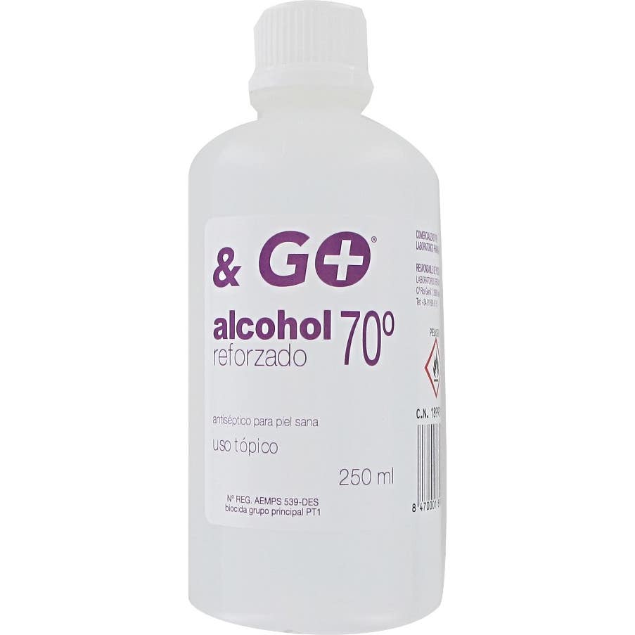 Alcool Pharma&ampGo 70º 250 ml