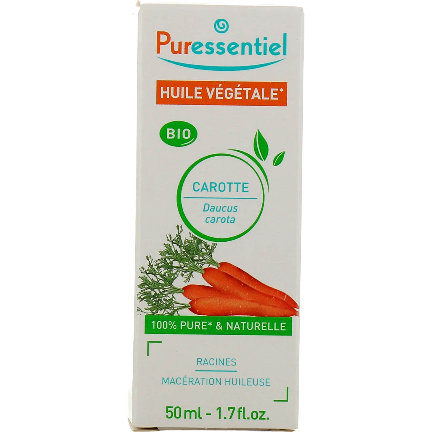 Puressentiel Huile Végétale Carotte Bio 50ml