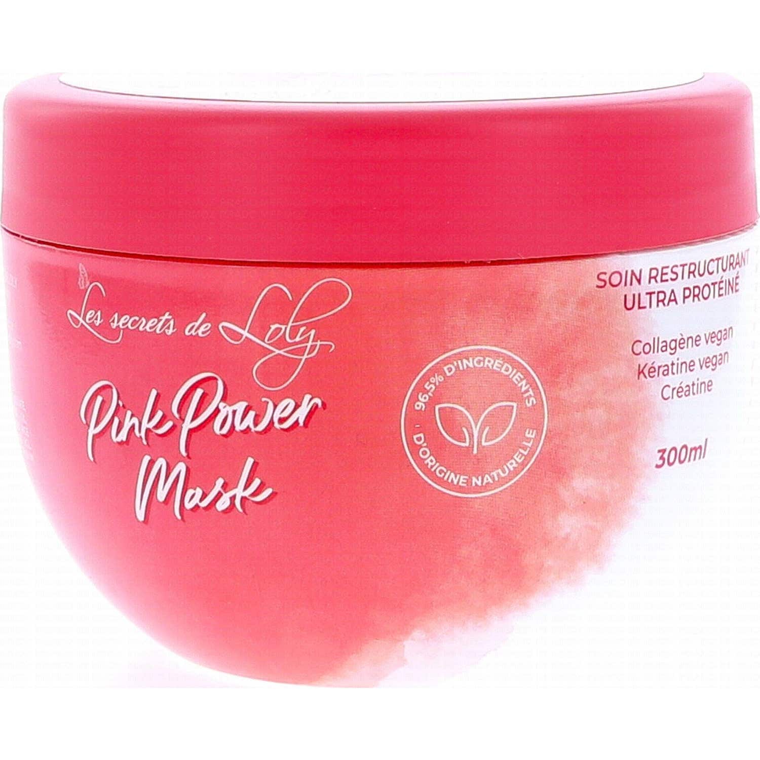 Les Secrets de Loly Pink Power Restructuring Mask 300ml