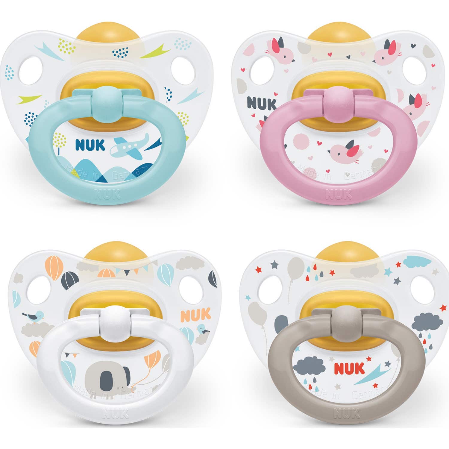 Nuk™ chupete anatómico tetina látex talla 2 2 2uds