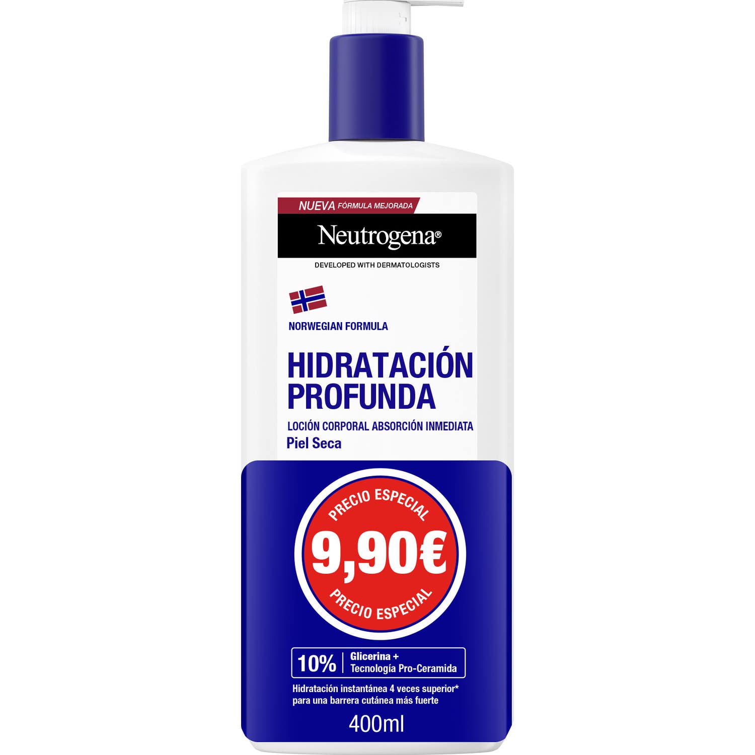 Neutrogena® Hydratation Profonde Lait Corps Hydratant 400ml