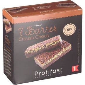 Protifast Barre Phase 1 Crousti Choco 7 barres