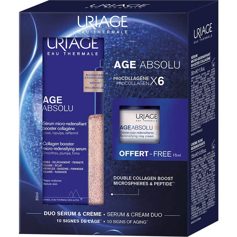 Uriage Coffret Age Absolu Sérum 30ml + Crème Rose 15ml