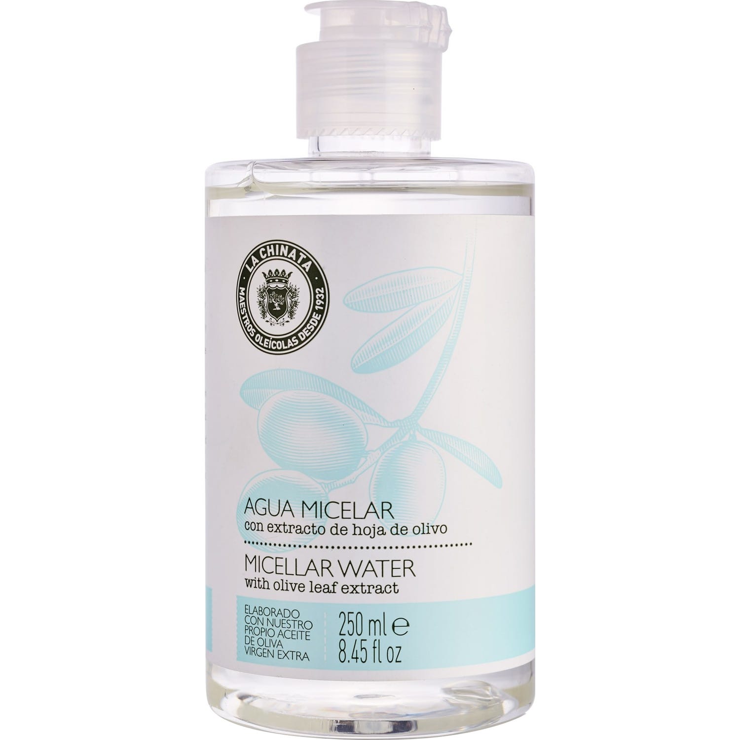 Chinata Micellaire Eau Micellaire à l'essence d'olivier 250ml