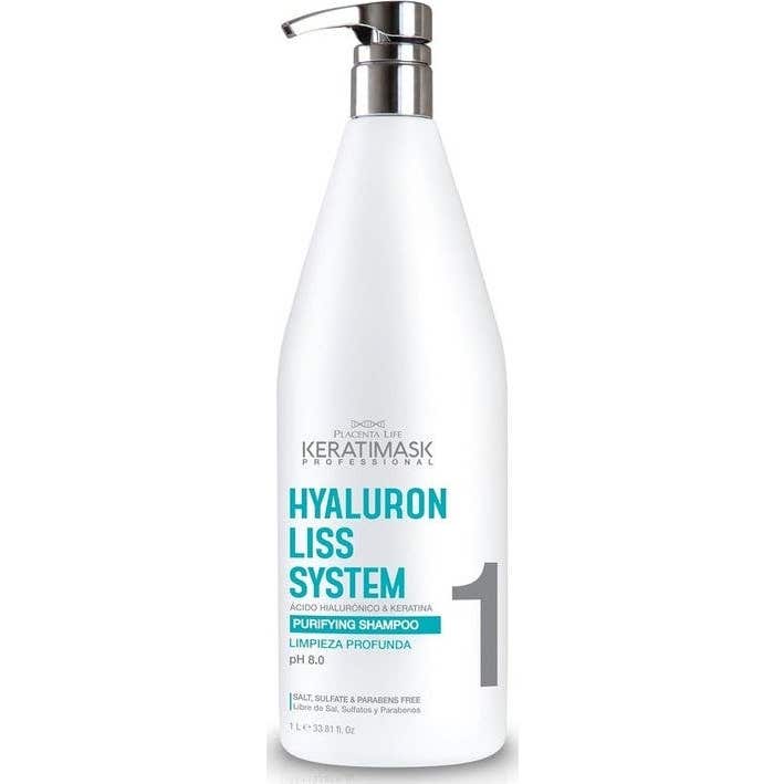 Be Natural Keratimask Shampooing Nettoyage Profond 1000 ml