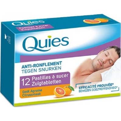 Quies Anti Ronflement Agrumes 12comp